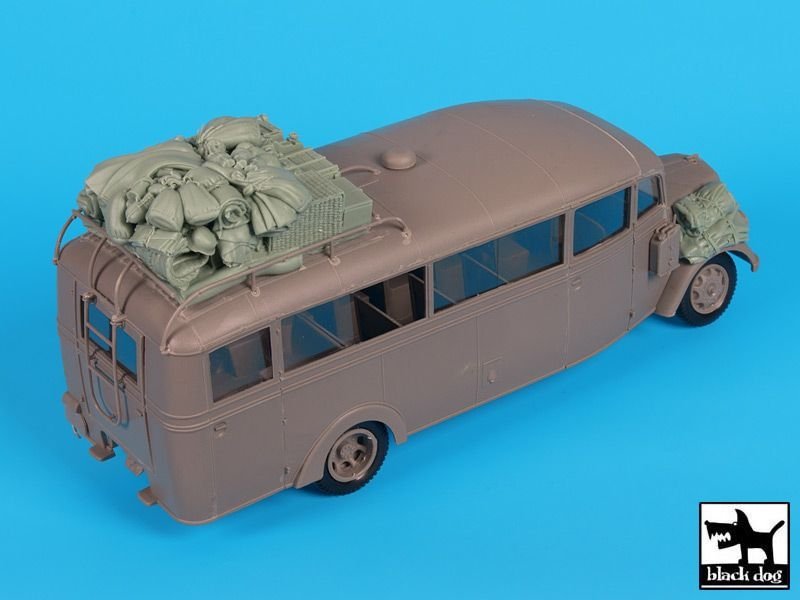 Black Dog T35171 Opel Blitz 3.6-47 Omnibus accessories set 1/35 – immagine 4