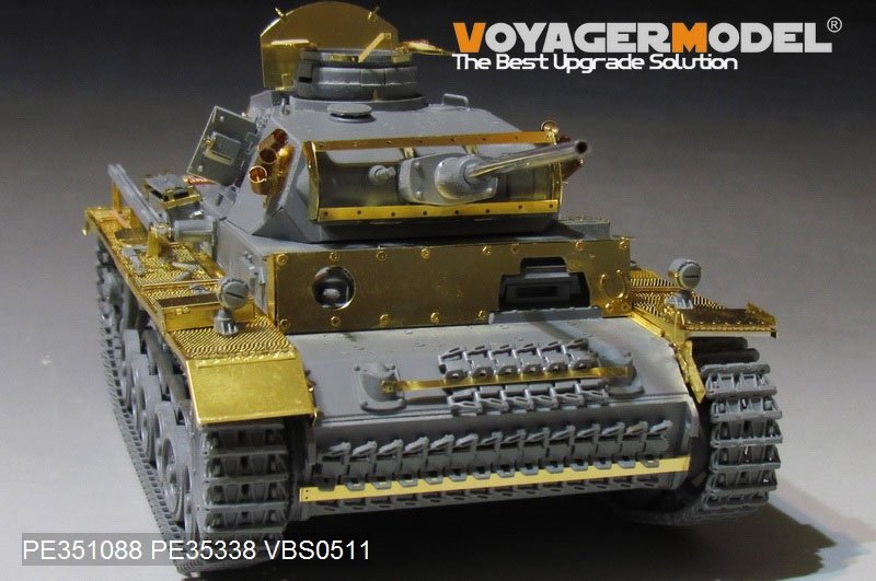 Voyager Model PE351088 WWII German Pz.KPfw.III Ausf.M basic Dragon 1/35 – Bild 7