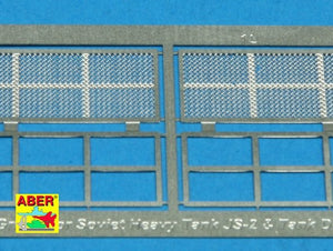 Aber 35G20 Grilles for russian tank JS-2 or JSU-122/152 1/35 – immagine 2