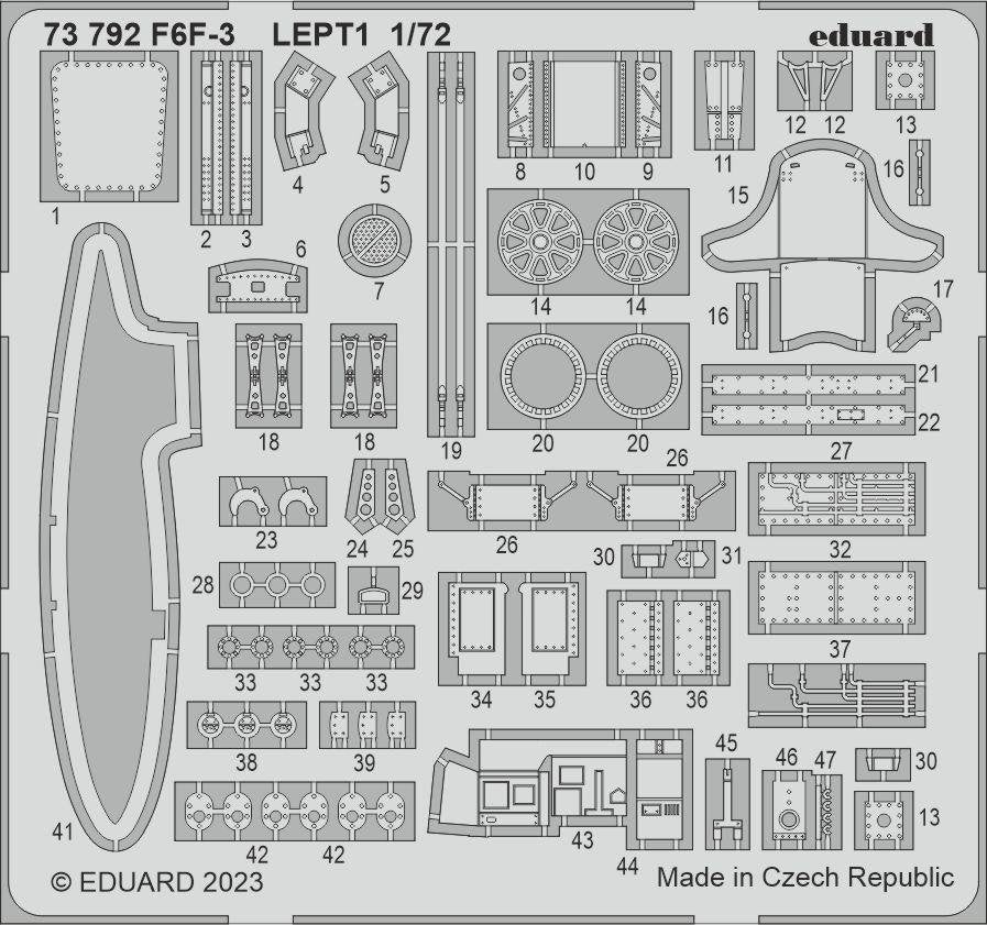 Eduard 73792 F6F-3 EDUARD 1/72 – Bild 2