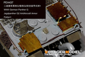 Voyager Model PEA437 WWII German Panther G/Jagdpanther G2 AntiAircraft Armor Patten1 (GP) 1/35 – Bild 3