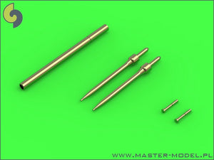 Master AM-48-117 TS-11 Iskra - Pilot Tubes and 23mm gun barrel 1/48 – immagine 2