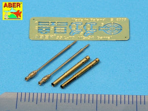 Aber 35L-098 Ensemble de 2 canons pour mitrailleuse de char allemande MG 34 avec Panzermantel (1/35) – image 2