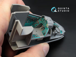 Quinta Studio QD48026 Mi-24V 3D-Printed &amp;amp; coloured Interior on decal paper (for Zvezda kit) 1/48 – imagen 6