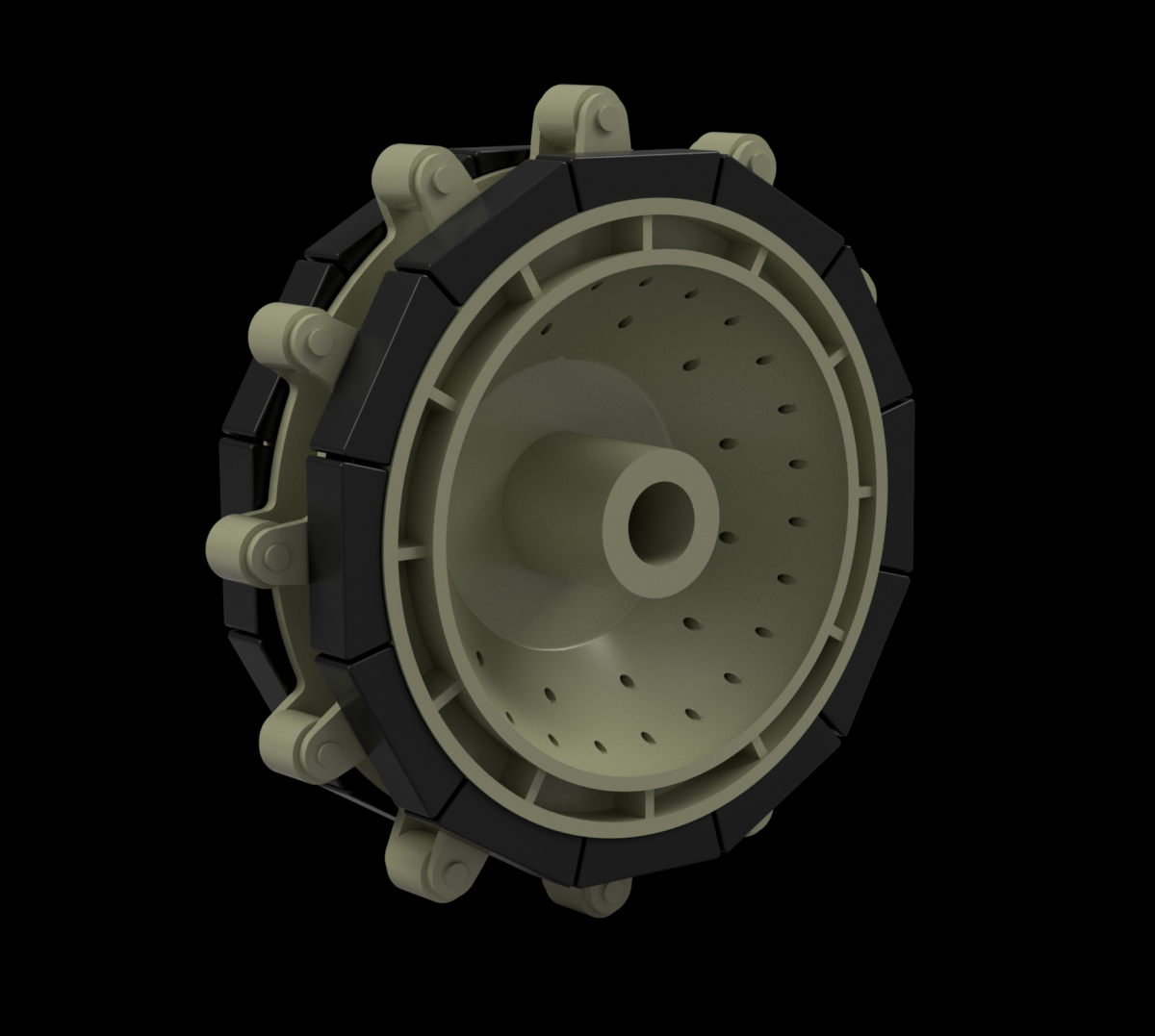 Panzer Art RE35-784 Sd.Kfz 9 “FAMO” drive wheels (late) 1/35 – imagen 2