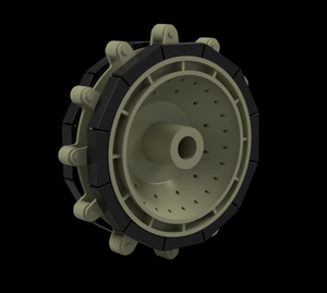 Panzer Art RE35-784 Sd.Kfz 9 “FAMO” drive wheels (late) 1/35 – imagen 2