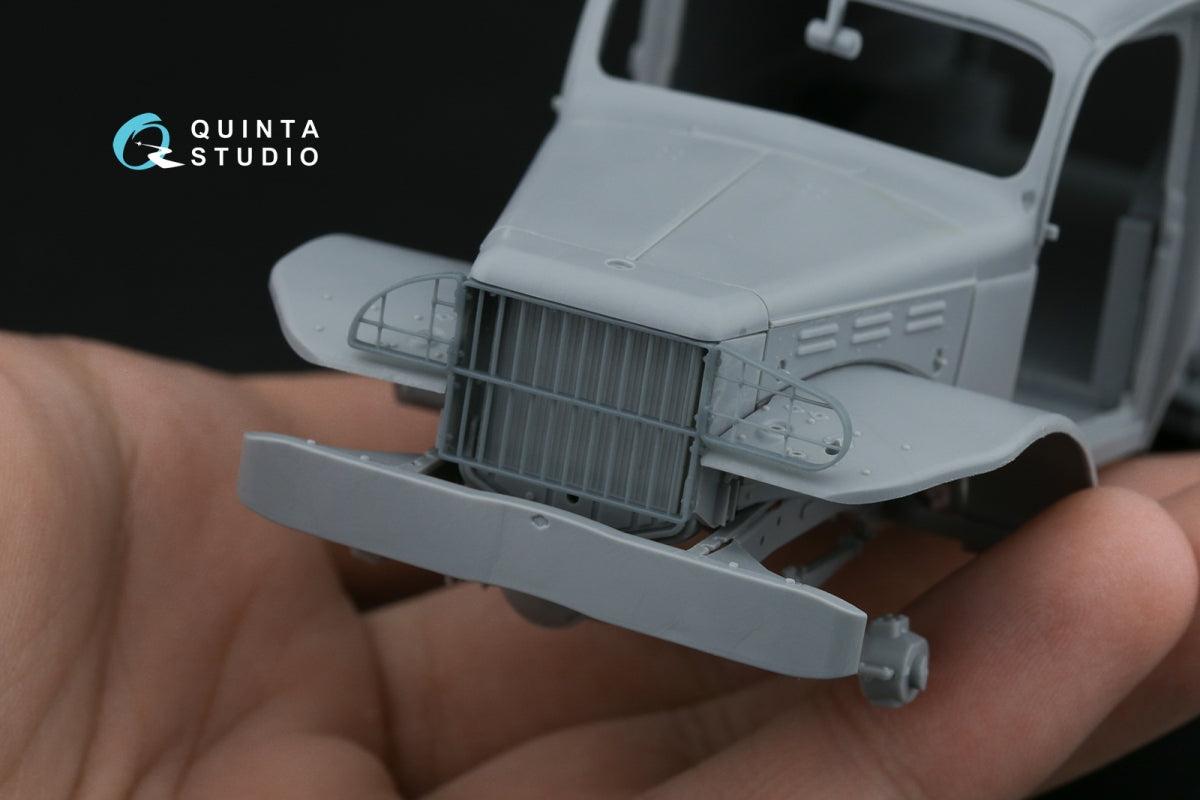 Quinta Studio QT35010 Dodge WC-54 front grille (Zvezda) 1/35 – imagen 6