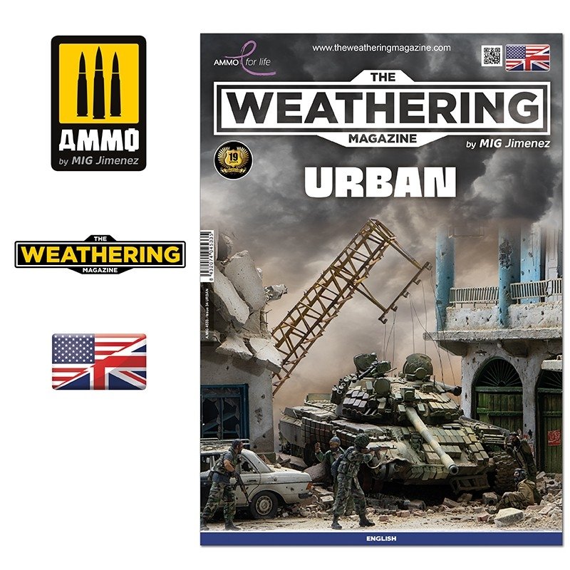 AMMO de Mig Jimenez 4533-ENG The Weathering Magazine Numéro 34 – Urbain (Anglais)