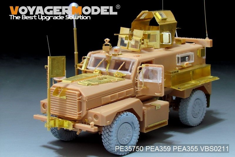 Voyager Model PEA355 Modern US COUGAR 4X4 MRAP additional parts (For PANDA HOBBY PH35003) 1/35 – imagen 2