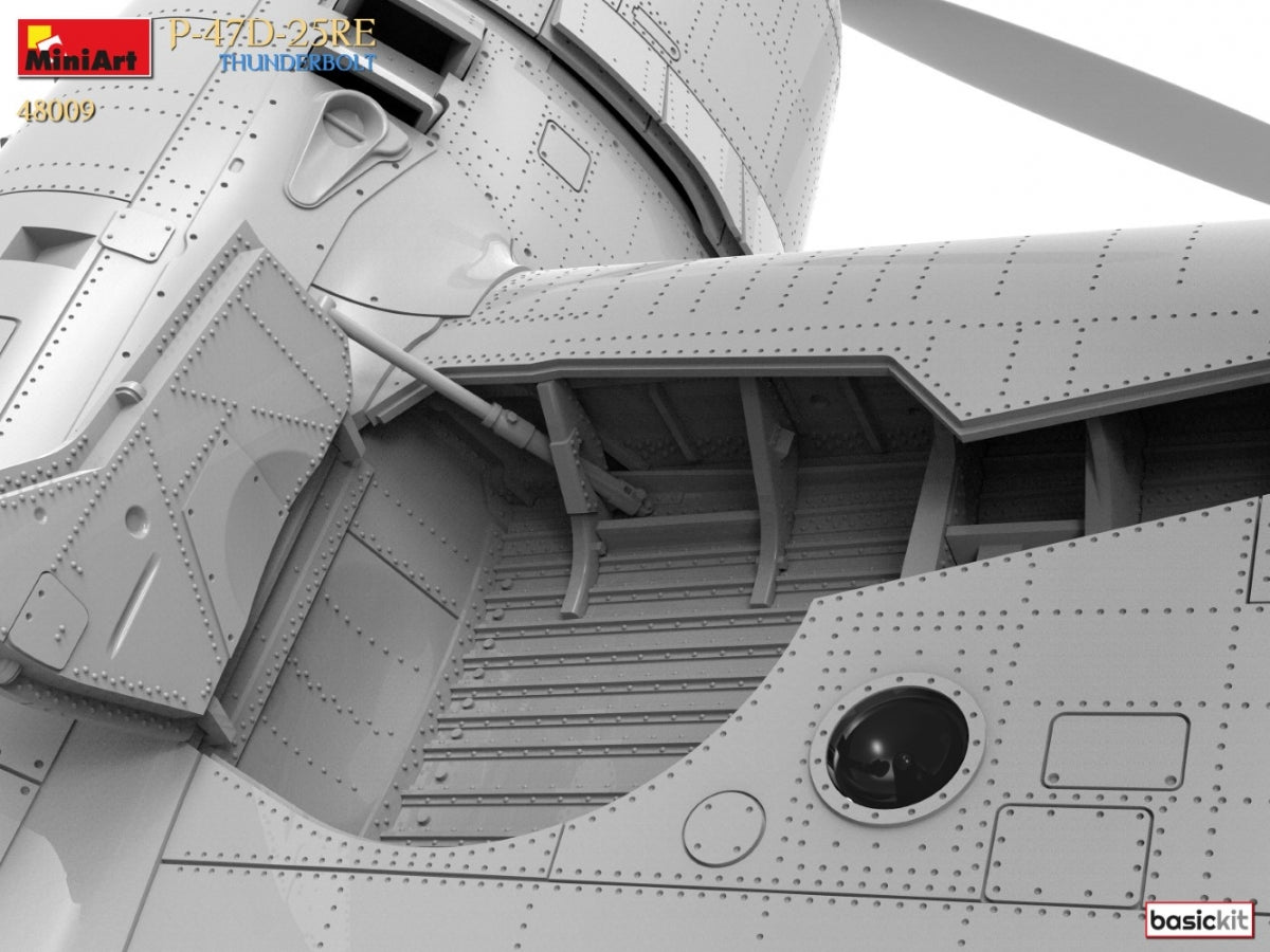 MiniArt 48009 P-47D-25RE THUNDERBOLT. KIT DE BASE 1/48  – image 19