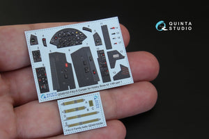 Quinta Studio QD48153 F4U-5 3D-Printed &amp;amp; coloured Interior on decal paper (for Hobby Boss kit) 1/48 – imagen 3
