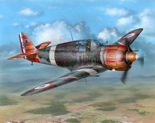Azur A094 Bloch MB152C.1 Red&Yellow Stripes 1/32