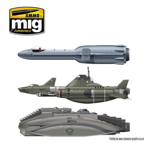 AMMO of Mig Jimenez 7131 SPACE FIGHTERS SCI-FI COLORS 6x17ml – imagen 3