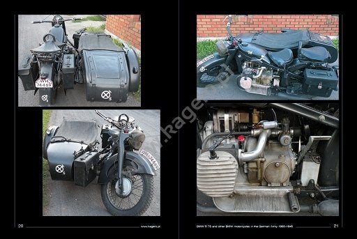 Kagero 0006 BMW R 75 and other BMW motorcycles in the German Army 1930–1945 EN – imagen 4