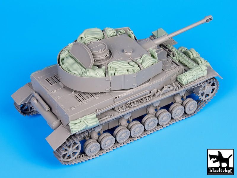 Black Dog T35087 Pz Kpfw IV Ausf J ensemble d&amp;#39;accessoires 1/35  – image 2