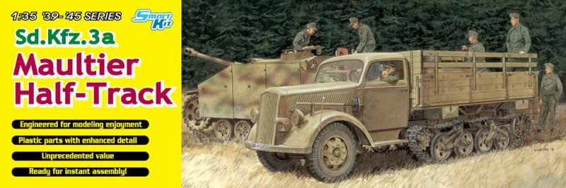 Dragon 6761 Sd.Kfz.3a Maultier Half Track 1/35 – imagen 2