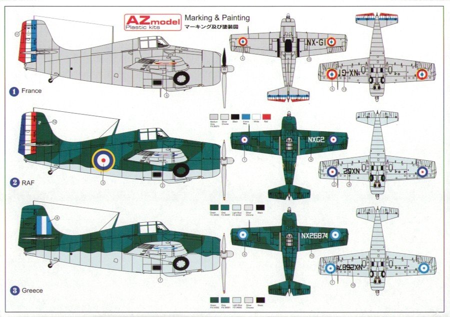 AZ Model AZ7322 Grumman G-36A 1/72 – Bild 2