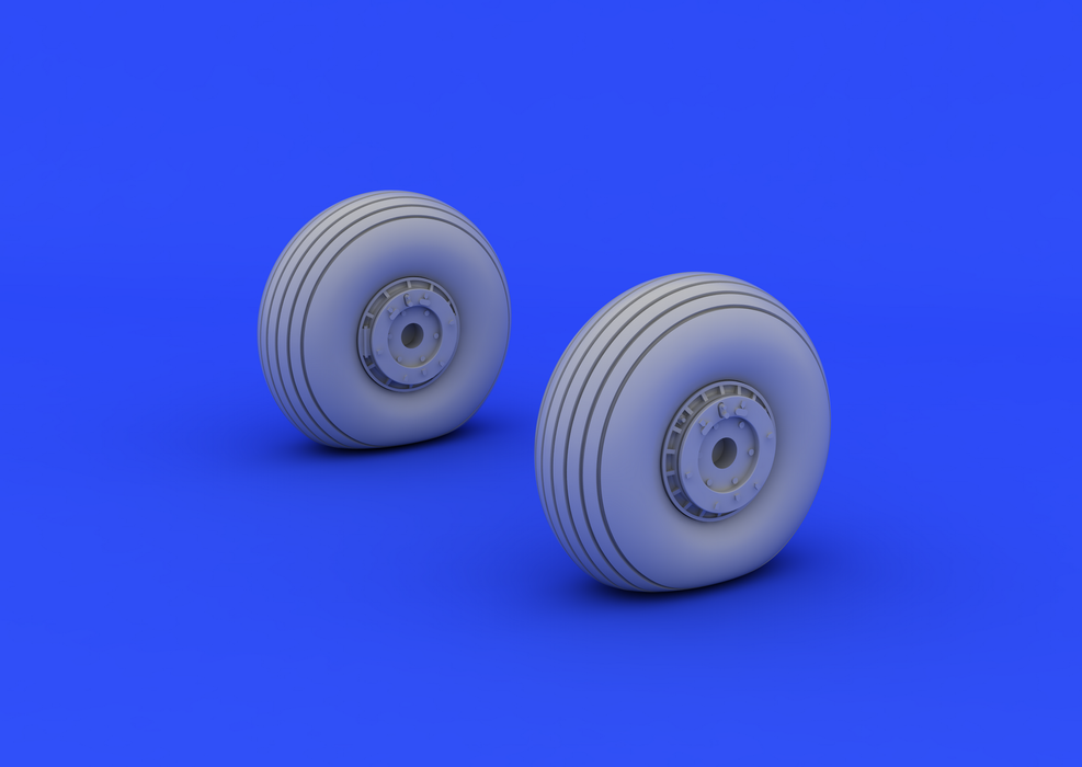 Eduard 672046 C-47 wheels 1/72 (AIRFIX) – immagine 2