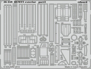 Eduard 36259 HEMTT extérieur ITALERI 1/35  – image 2