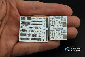 Quinta Studio QD72080 F-4J Late 3D-Printed &amp;amp; coloured Interior on decal paper (Fine Molds) 1/72 – Bild 4