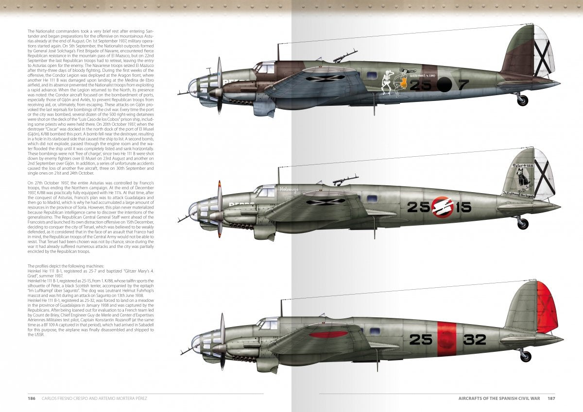 502 Abteilung ABT713 AIRCRAFT OF THE SPANISH CIVIL WAR 1936-1939 – Bild 13