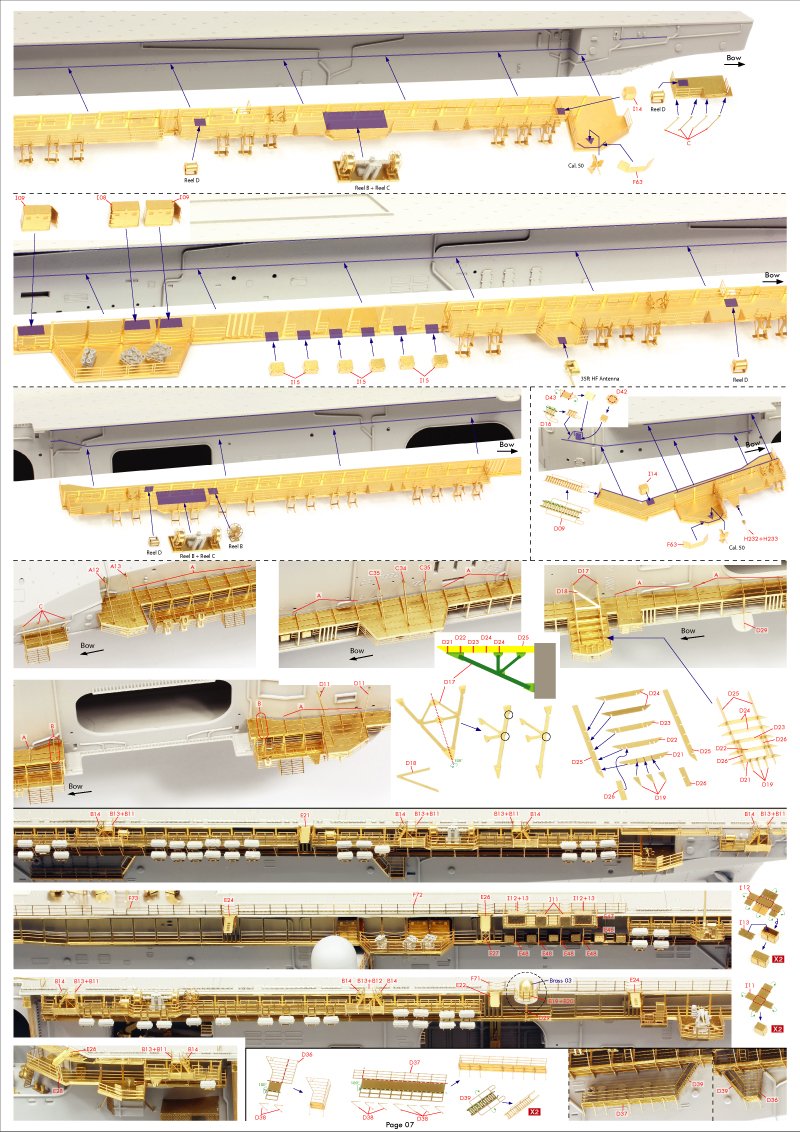 Pontos 37041F1 USS LHD-1 Wasp Detail Up Set 1/350 – zdjęcie 28
