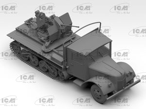 ICM 35455 Sd.Kfz.3b with Flak 38 Truppenluftschutzwagen 1/35 – Bild 18