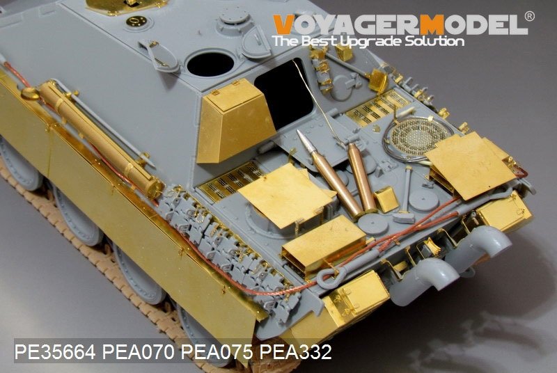 Maquette Voyager PEA332 Jagdpanther G2 blindé antiaérien allemand de la Seconde Guerre mondiale (GP) 1/35 – image 3