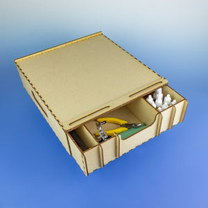 Tiroir robuste Modelcraft WTA4DH pour poste de travail  – image 2