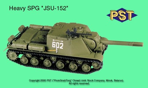 PST 72004 Self-propelled assault gun ISU-152 1/72 – zdjęcie 2