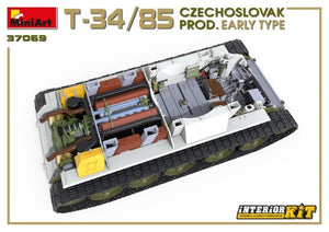 Miniart 37069 T-34/85 Production tchécoslovaque Type précoce 1/35 – image 17