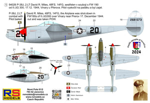 RS Models 94026 Lockheed P-38 J-15 LO - Battle over Moravia (Limited Edition) 1/72 – Bild 2