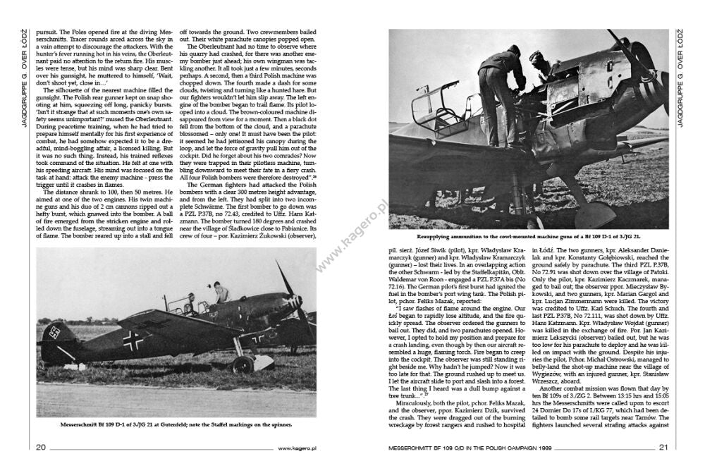 Kagero 12013 Messerschmitt Bf 109 C/D in the Polish Campaign 1939 EN – imagen 2