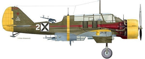 Mirage Hobby 481404 PZL.43 A &amp;#39;CHAYKA&amp;#39; Bulgarian Air Force 1941-1944 1/48 – image 4