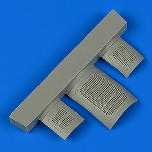 Quickboost QB48871 Su-34 Fullback tail cooling grilles Kitty Hawk 1/48