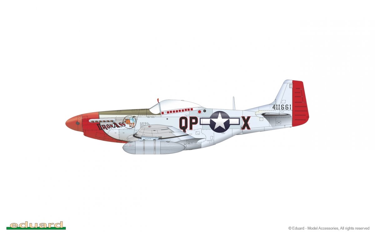 Eduard 82105 P-51K Mustang 1/48 – zdjęcie 11
