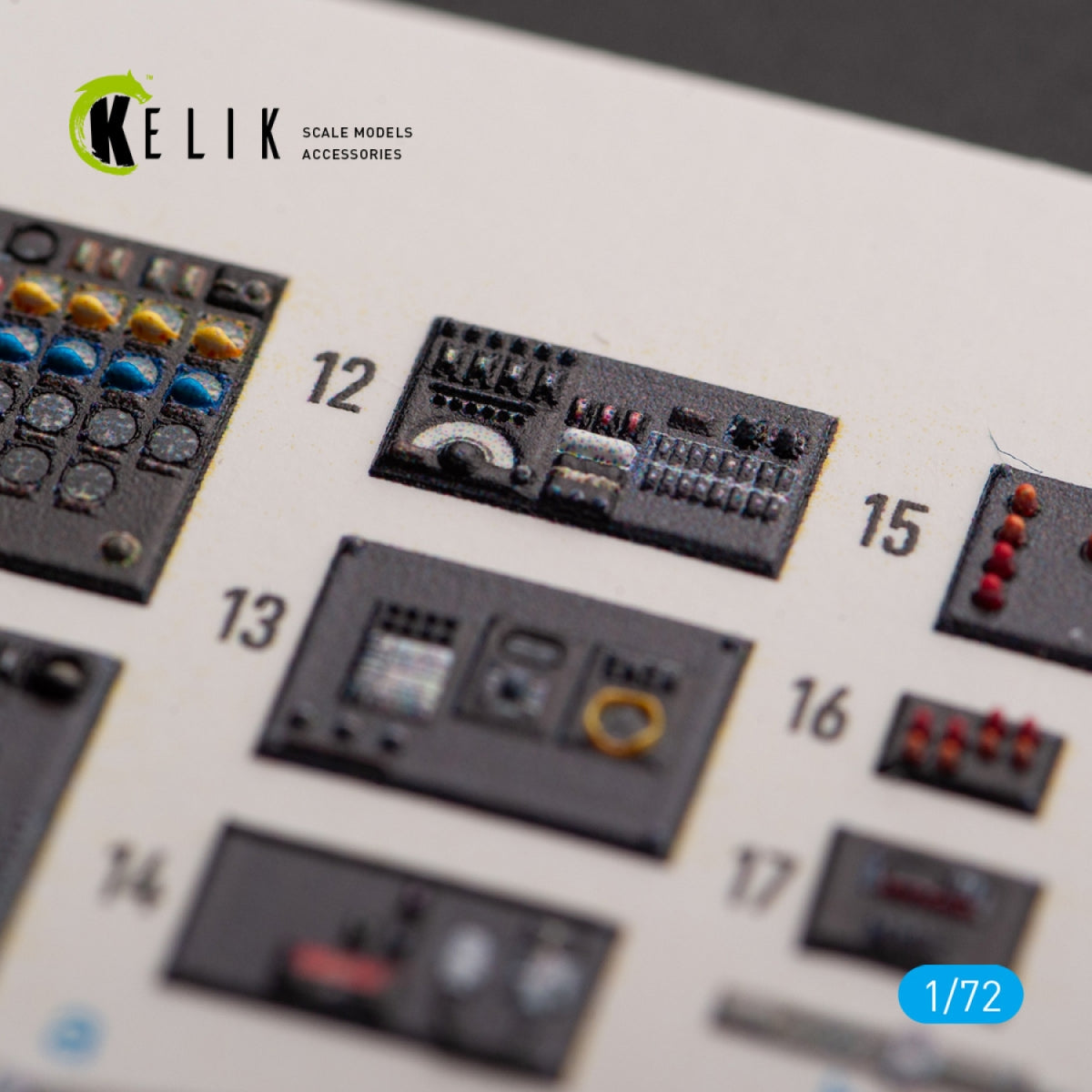 KELIK K72158 AVRO LANCASTER B.III - interior 3D decals for Airfix kit 1/72 – imagen 6