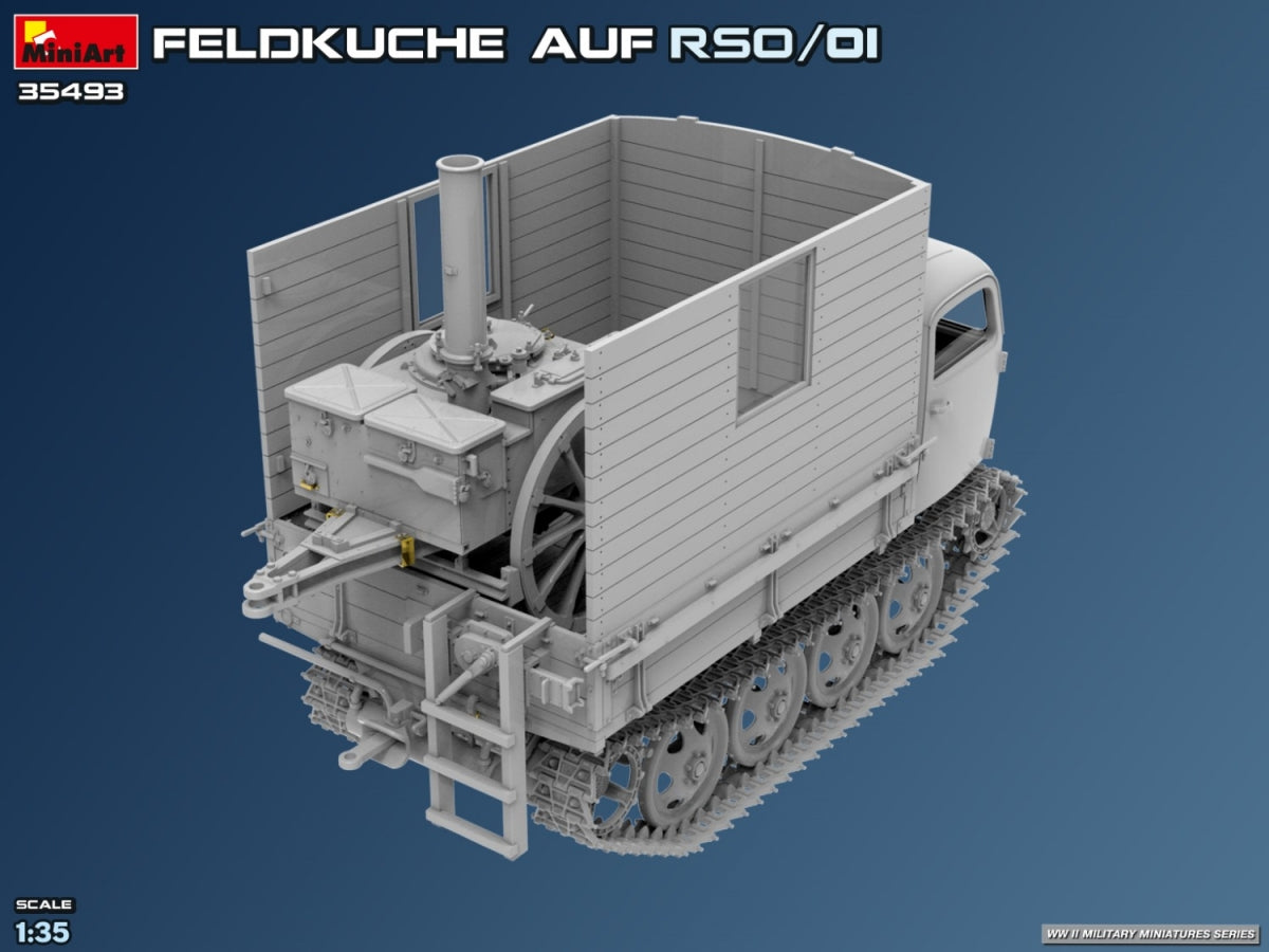 MiniArt 35493 35429 Feldküche Auf RSO/01 1/35 – imagen 5