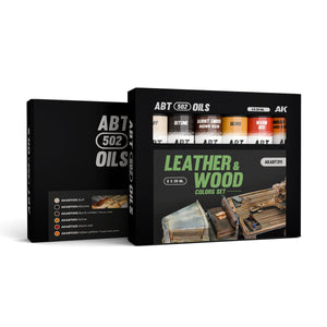 502 Abteilung ABT311 LEATHER and WOOD COLORS SET 6x20ml – Bild 2
