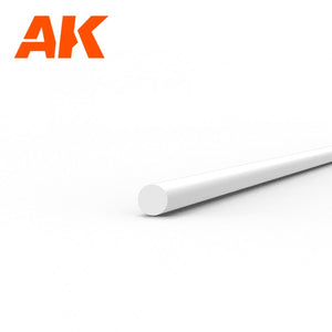 AK Interactive AK6541 TIGE 3.00 DIAMÈTRE X 350MM – TIGE EN STYRÈNE – (4 UNITÉS) – image 2
