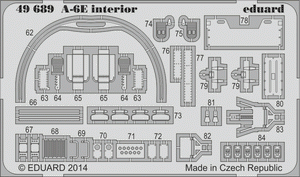Eduard 49689 A-6E interior S. A. HOBBY BOSS 1/48 – immagine 2
