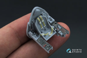 Quinta Studio QD48111 F4U-1A Corsair 3D-Printed &amp;amp; coloured Interior on decal paper (for Tamiya kit) 1/48 – imagen 4