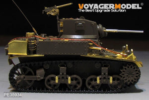Voyager Model PE35934 WWII US M3 Stuart light tank basic For TAMIYA 35360 1/35 – imagen 17