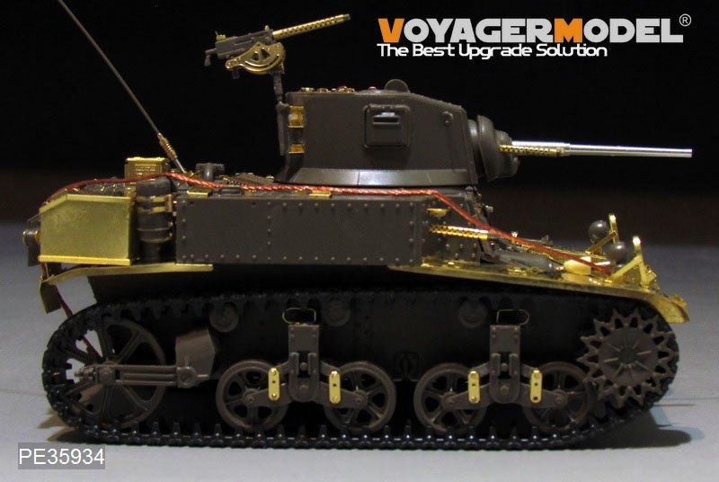 Voyager Model PE35934 WWII US M3 Stuart light tank basic For TAMIYA 35360 1/35 – imagen 17