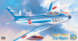 Hasegawa PT15 F-86F-40 Sabre &amp;#39;Blue Impulse&amp;#39; 1/48