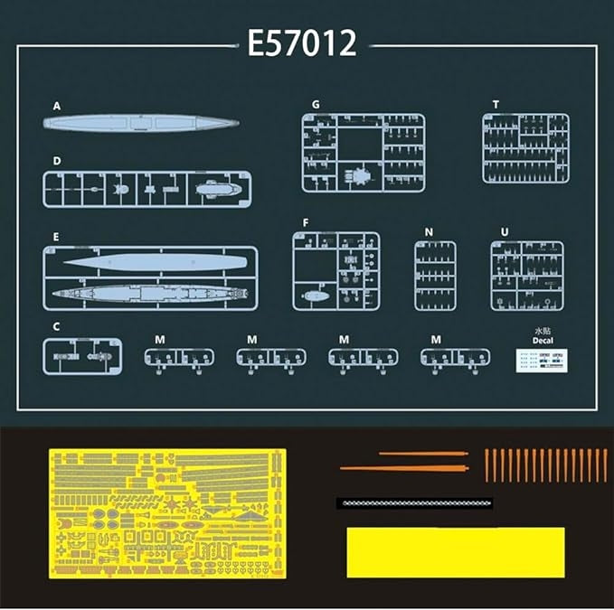 Vee Hobby E57012 USS San Diego CL-53 1944 - Deluxe Edition 1/700 – imagen 2