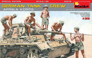 MiniArt 35278 Équipage de char allemand Africa Korps - Édition spéciale 1/35