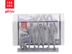 Gloria F48003 USMC Ground Crew 4 x 3D Printed figures 1/48 – imagen 3