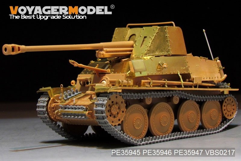 Voyager Model PE35945 WWII German Tank Destroyer Marder III (Sd.Kfz.139)Basic For TAMIYA 35248 1/35 – imagen 5