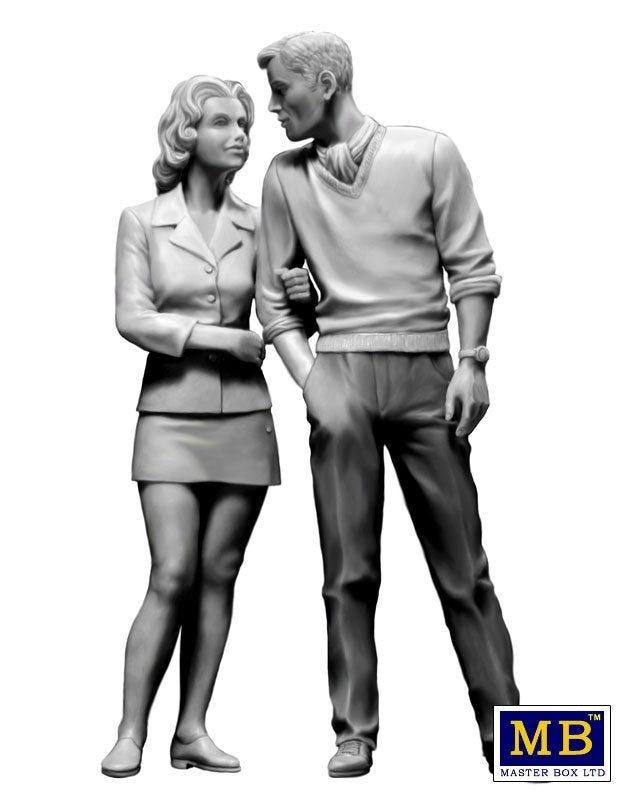Master Box 24029 Dangerous Curves Series. Bob and Sally - The Happy Couple 1/24 – imagen 2